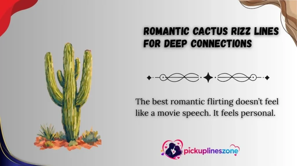 Romantic Cactus Rizz Lines for Deep Connections 