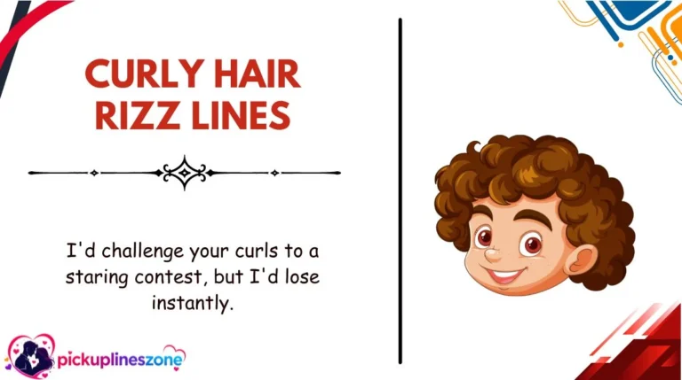 Curly Hair Rizz Lines