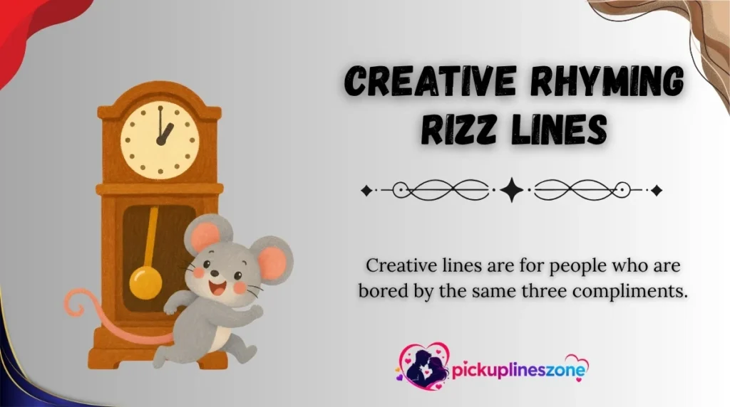 Creative Rhyming Rizz Lines