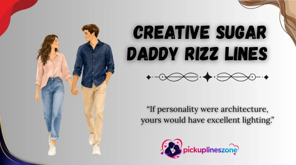 Creative Sugar Daddy Rizz Lines