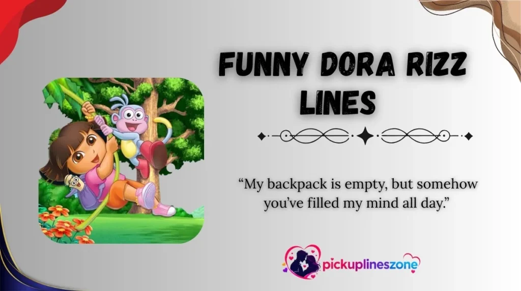 Funny Dora Rizz Lines
