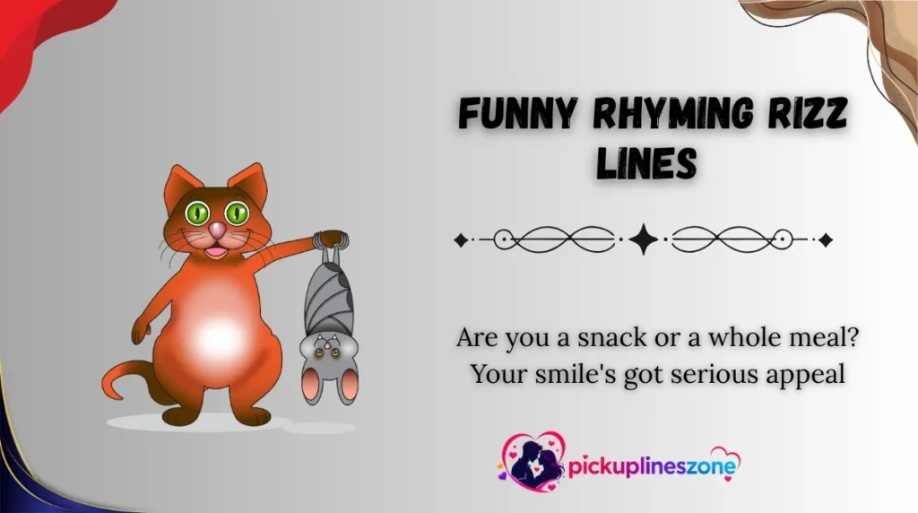 Funny Rhyming Rizz Lines