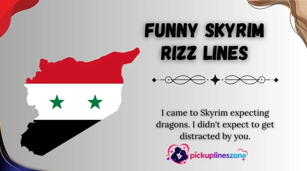 Funny Skyrim Rizz Lines