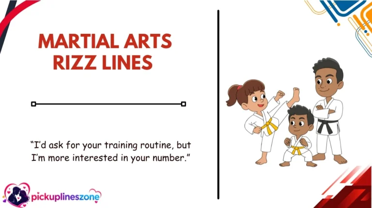 Martial Arts Rizz Lines