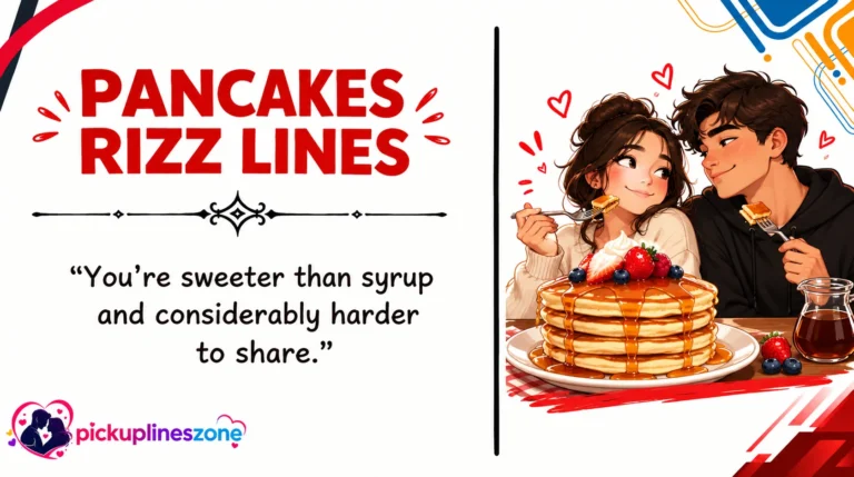 Pancakes Rizz Lines