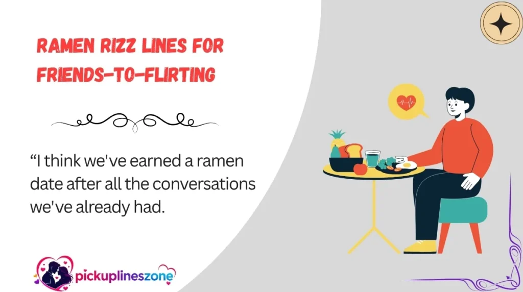 Ramen Rizz Lines for Friends-to-Flirting 