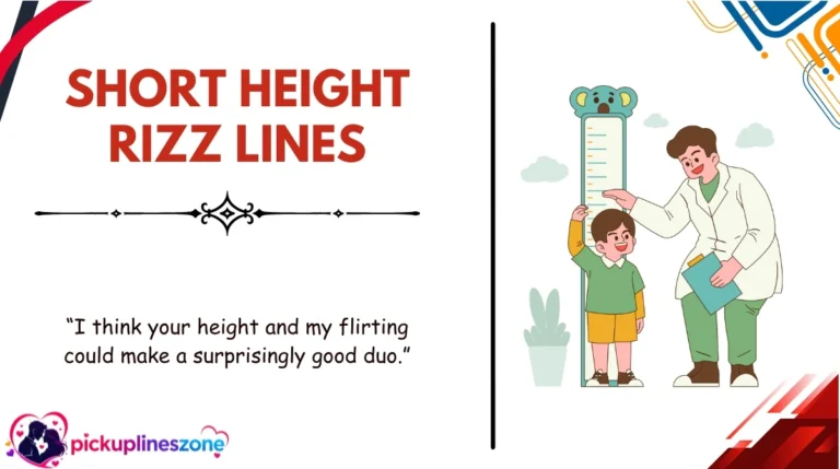 Short Height Rizz Lines