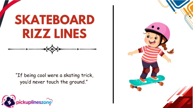 Skateboard Rizz Lines