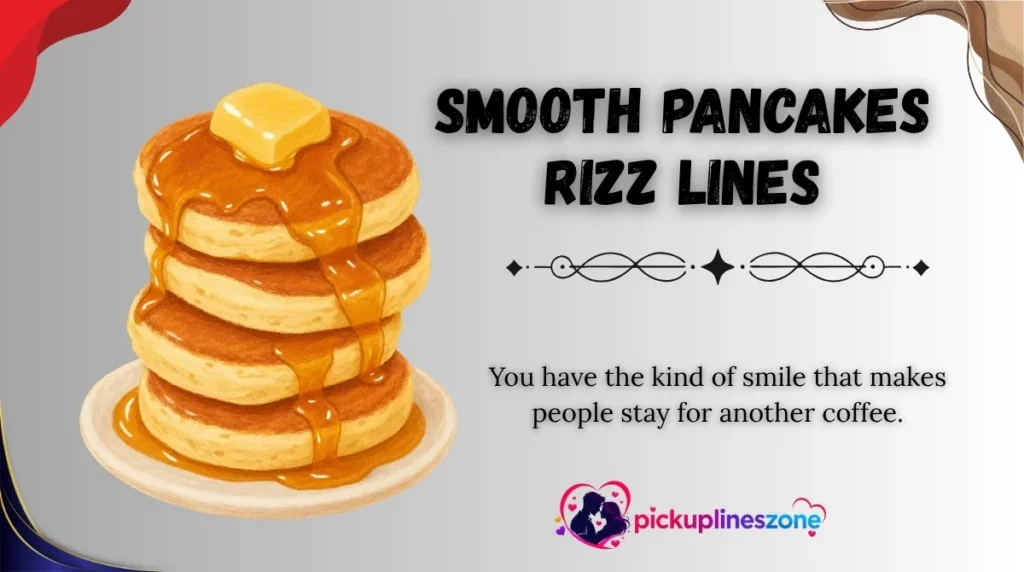 Smooth Pancakes Rizz Lines