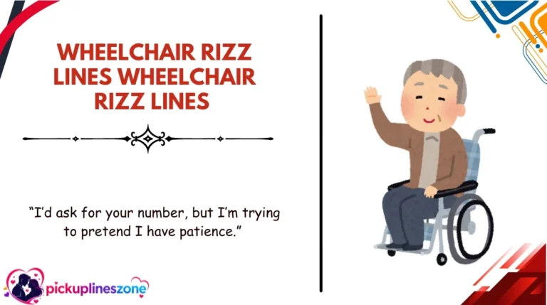 Wheelchair Rizz Lines