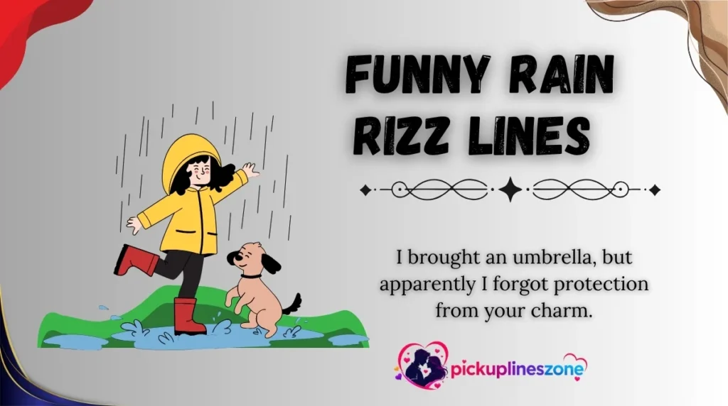 Funny Rain Rizz Lines