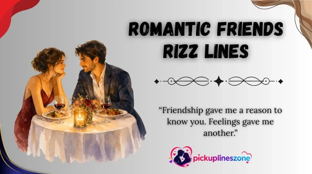 Romantic Friends Rizz Lines